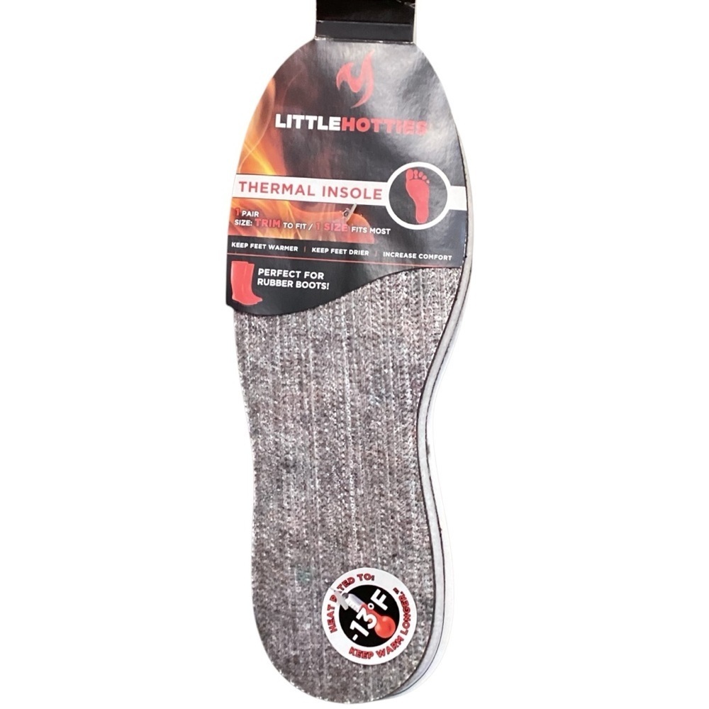 Canadian Made ‘Little Hotties’ Cut-to-Size Thermal Woolen Polar Felt‎ Insoles